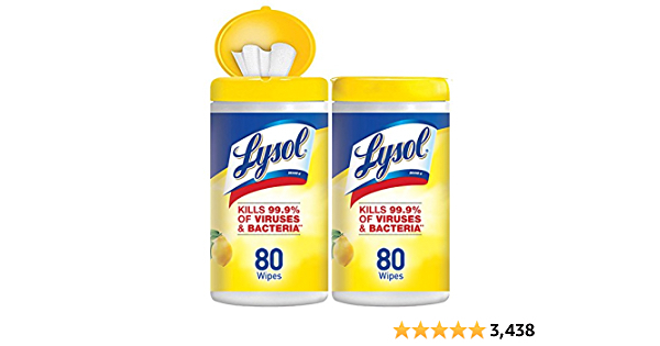 Lysol Disinfecting Wipes, Lemon & Lime Blossom, 160ct - $8.47