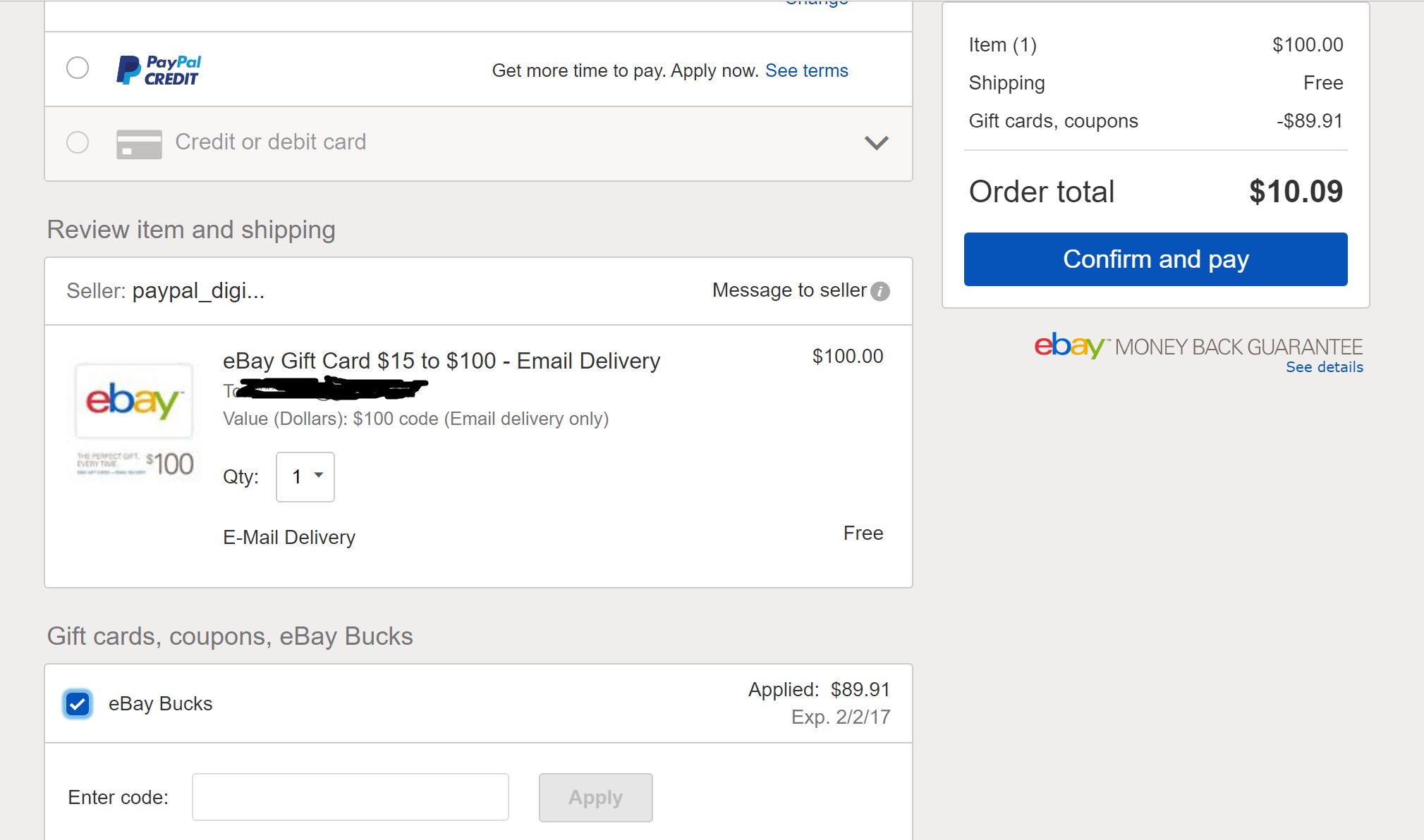 Wallpaper Psa Ebay Bucks Successfully Used On Gift Card Purchase For Android Free