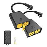 YMMV: Etekcity 2 Pack Outdoor Remote Outlet for $15 via emailed Amazon code