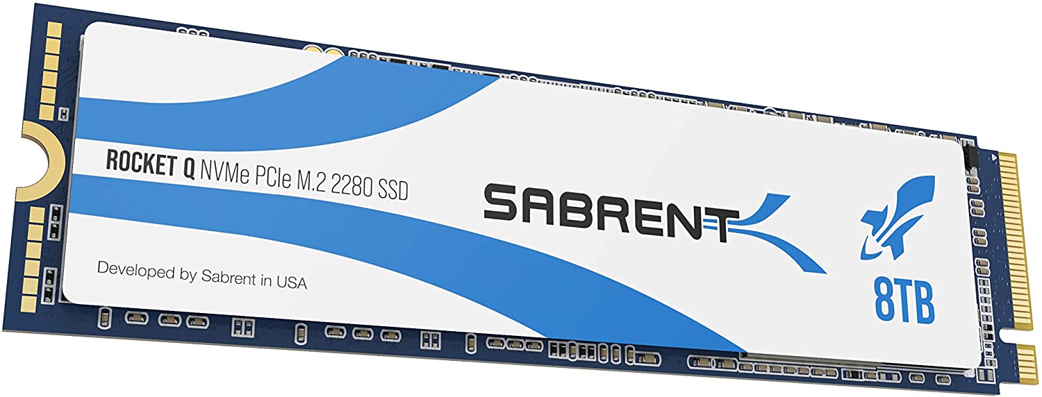 Amazon.com: Sabrent Rocket Q 8TB NVMe PCIe M.2 2280 - $1,500