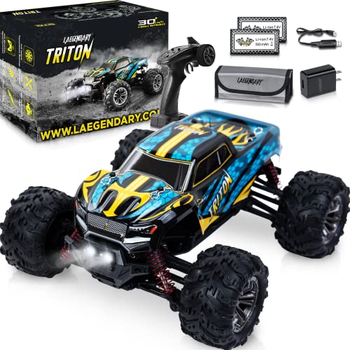 Amazon - Laegendary 1:20 Scale RC Cars 30+ kmh High Speed - Boys Remote Control Car 4x4 Off Road Monster Truck Electric - 4WD All Terrain Waterproof $38.76