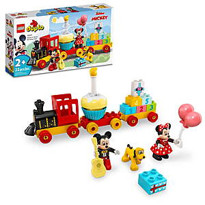 YMMV LEGO DUPLO Disney Mickey & Minnie Birthday Train 10941, Building Toys for Toddlers $5.5