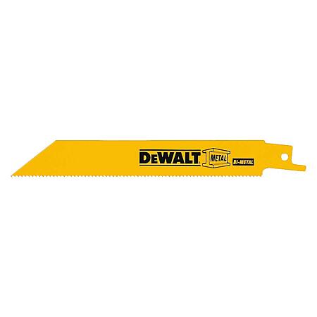 Amazon: DEWALT 12" 18 TPI Reciprocating Saw Blades 25-Pack $18.94 (Reg $37.28, ~49% Off) + FS w/ Prime