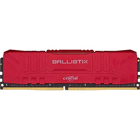 Crucial Ballistix 3200 MHz DDR4 (16BGx2) CL 16 in Red color for $108.99