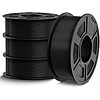 Prime Members: 4pk 1kg TECBEARS 1.75mm PETG 3D Printer Filament(Blue + Red + Orange + Gray)