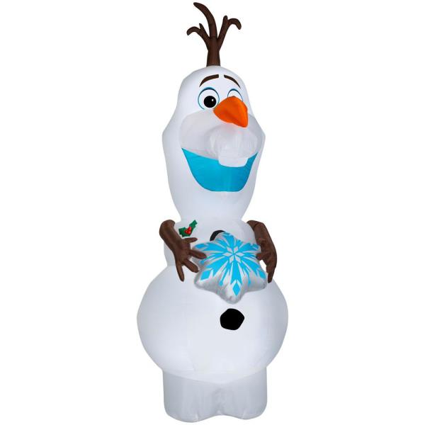 Disney 11ft Inflatable Olaf Home Depot 69 98 Slickdeals Net