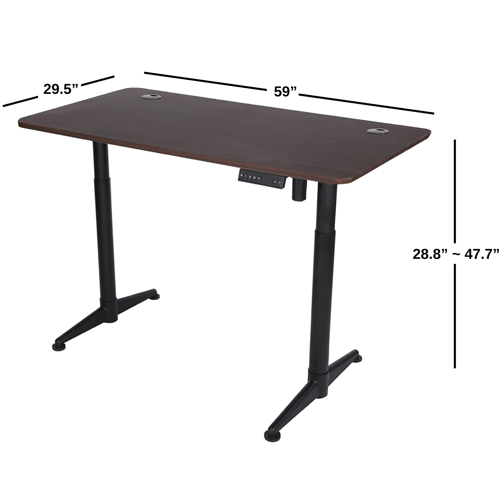DEAL IS DEAD - ApexDesk Vortex Series M Edition 60" Electric Height Adjustable Standing Desk-Amazon $54.99