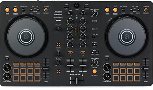 Pioneer DJ DDJ-FLX4 2-deck Rekordbox and Serato DJ Controller - Graphite $254.95