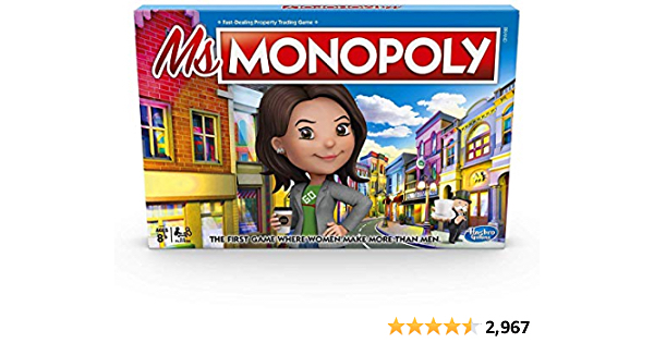 Ms.Monopoly Board Game - $9.54 - Perfect Gift for International Men’s Day