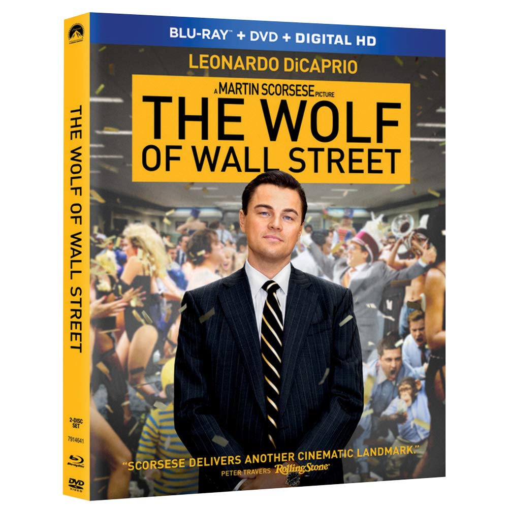 The Wolf of Wall Street (Blu-ray + DVD + Digital HD) - $4.99