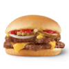 Wendy's double stack hamburger free with purchase