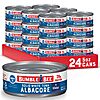 Bumble Bee Solid White Albacore Tuna in Water, 5 oz Can (Pack of 24) - $20.92 at Amazon