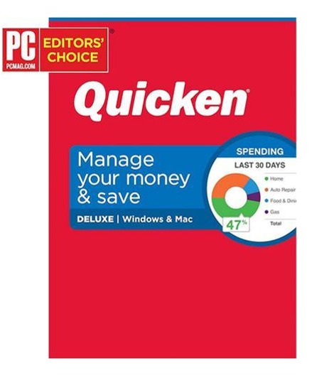 1-Year Quicken Personal Finance (Windows/Mac): Premier $42, Deluxe