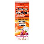 Children's Motrin 4 Oz - 3 for $10.50 AC w15% S&amp;S, $12.41 AC w/5% S&amp;S at Amazon