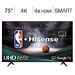 Costco Members: 75" Hisense Class A6 Series HDR 4K UHD Google Smart TV $500 + Free Shipping