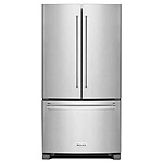 KitchenAid 20 cu. ft. French Door Counter Depth Refrigerator (Stainless Steel) $999 + $29 delivery