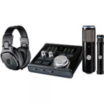 Sterling Audio Recording Pack: H224 Audio Interface + SP150 Mic + S400 Headphones $100 + Free Shipping