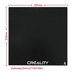 Microcenter clearance - Creality Carborundum Tempered Glass Plate = $1.99 (YMMV locally)