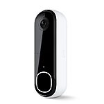 Arlo Video Doorbell 2K (2nd Generation) – Battery Operated or Wired Doorbell, Smart Wi-Fi, Security Camera, Surveillance, White – AVD4001​ - $89.98 at Amazon