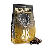 Black Rifle Coffee Company via Amazon, AK-47 Espresso,100% Arabica Coffee,Colombian Supremo Roasted Dark, Whole Bean 12 oz Bag $11.69