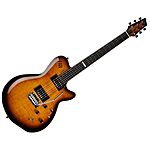 Godin LGXT Electric Guitar - Cognac Burst AA Flame Top $1715.99 at ProAudioStar