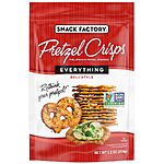 The Snack Factory Pretzel Crisps Everything Flavor 7.2oz $1.99 at Walgreens