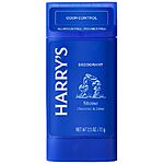 2.5oz Harry’s Deodorant/Antiperspirant (various scents) Buy 6 for $21.56  ($3.59 each) + Earn $10 WCR + free store pickup $3.59
