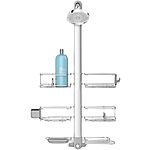 50% Off SimpleHuman Adjustable and Extendable Shower Caddy XL, Stainless Steel and Anodized Aluminum $49.99 at Amazon
