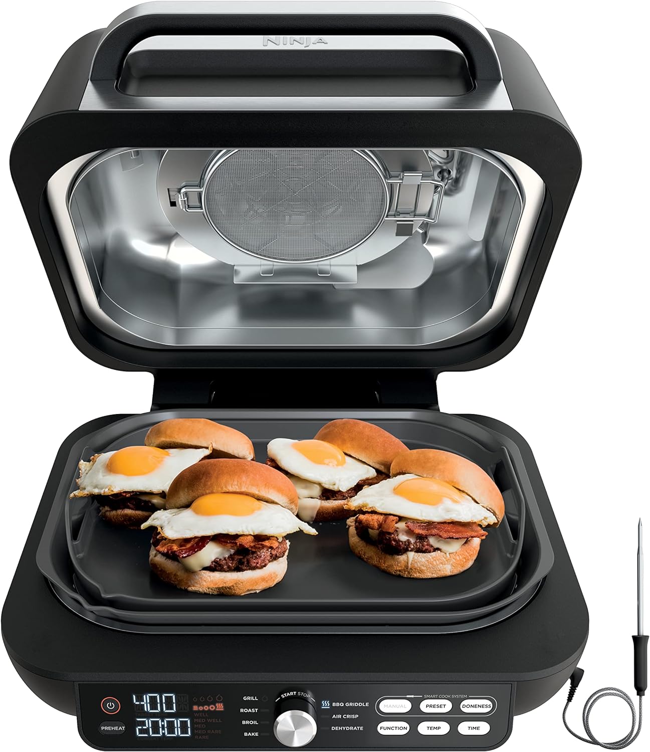Ninja IG651 Foodi Smart XL Pro 7-in-1 Indoor Grill/Griddle Combo $229.99 at Amazon