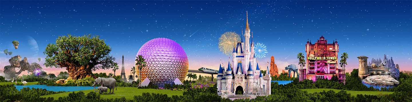 Walt Disney World Spring/Summer 3-Day 3-Park $267 or 4-Day 4-Park $396 For Magic Kingdom EPCOT Hollywood Studios and/or Animal Kingdom - Valid April 2 - September 22, 2024