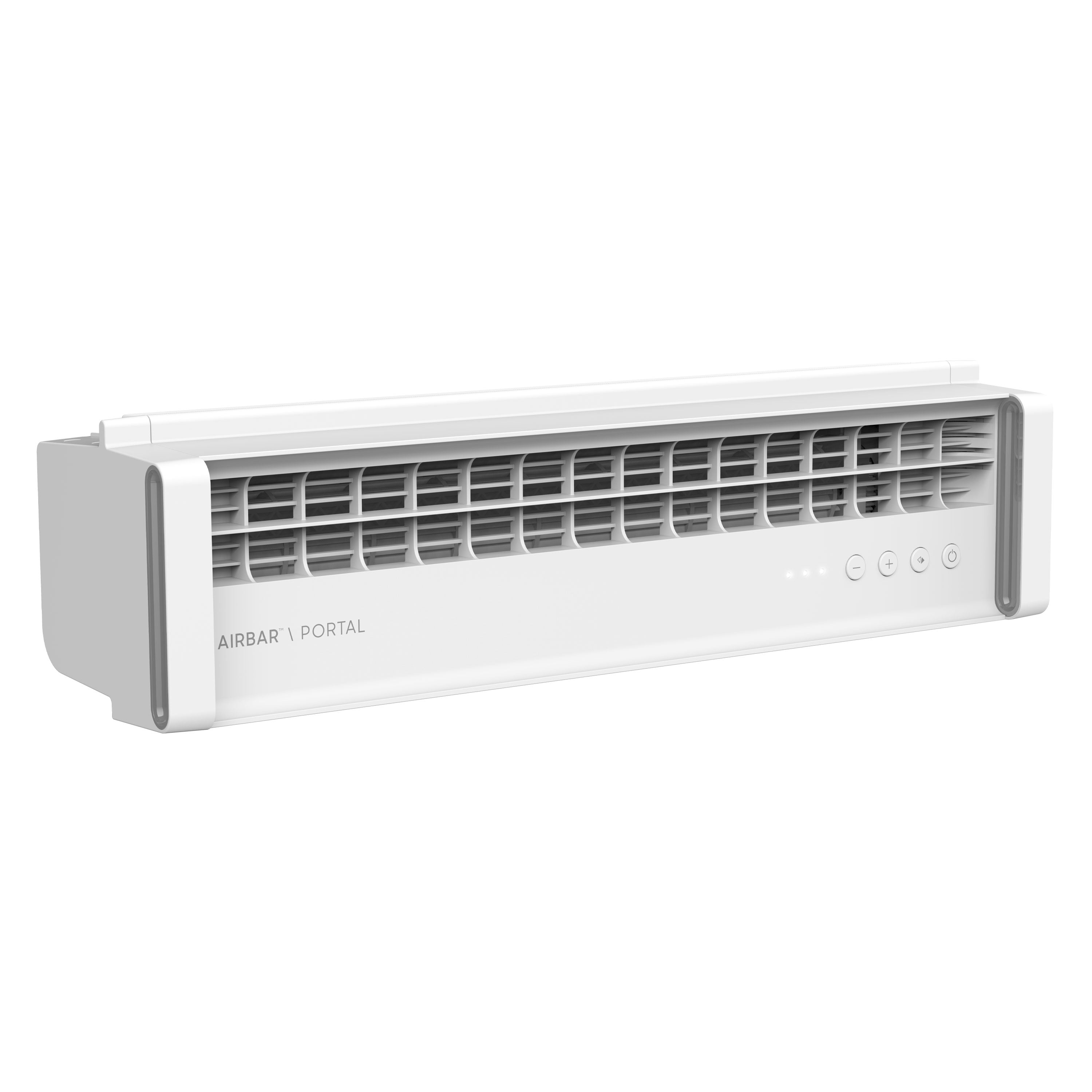 Sharper Image Portal Window Fan for Windows up to 38  Wide  3 Speed Settings  Ice White $66.99 at Walmart