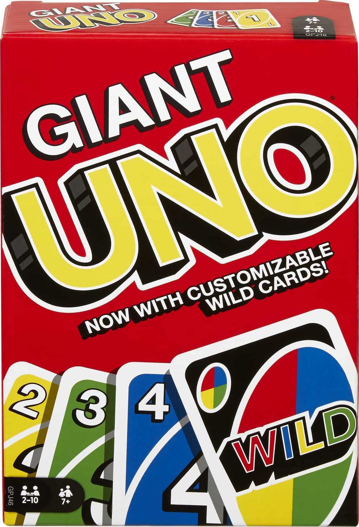 $8.80: Giant UNO Family Card Game at Amazon