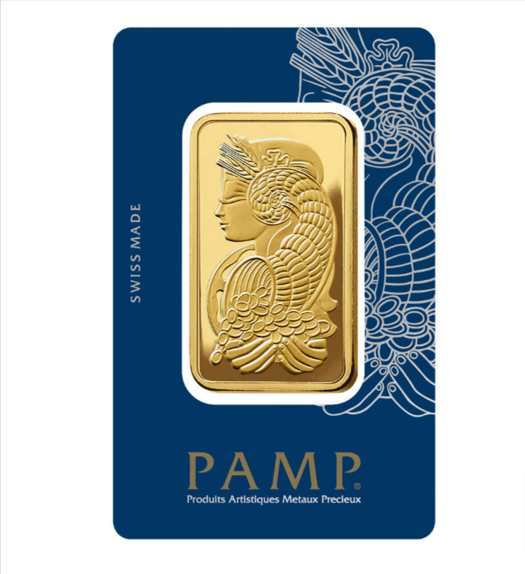 $1,999.99/$7,199.99 Costco Members: Gold Bar PAMP Suisse Lady Fortuna (New In Assay)