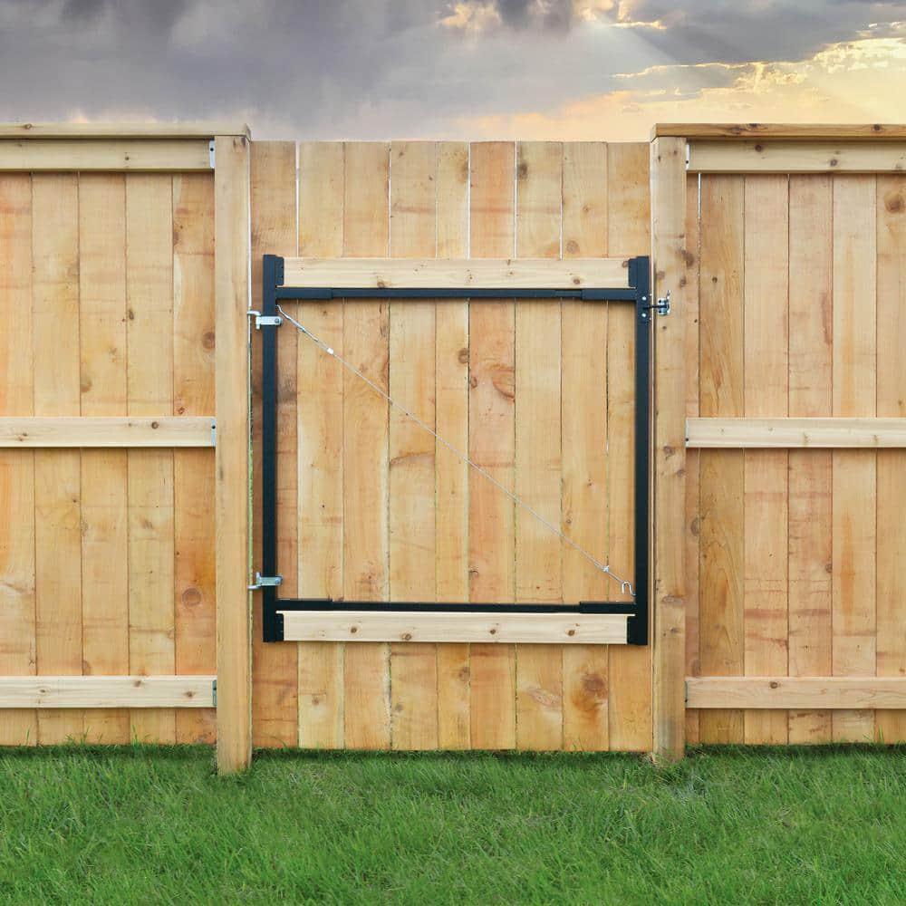 Adjust-A-Gate Steel Frame Gate Building Kit, 36"-60" Wide Opening Up To 7' High $89.25 + Free Shipping