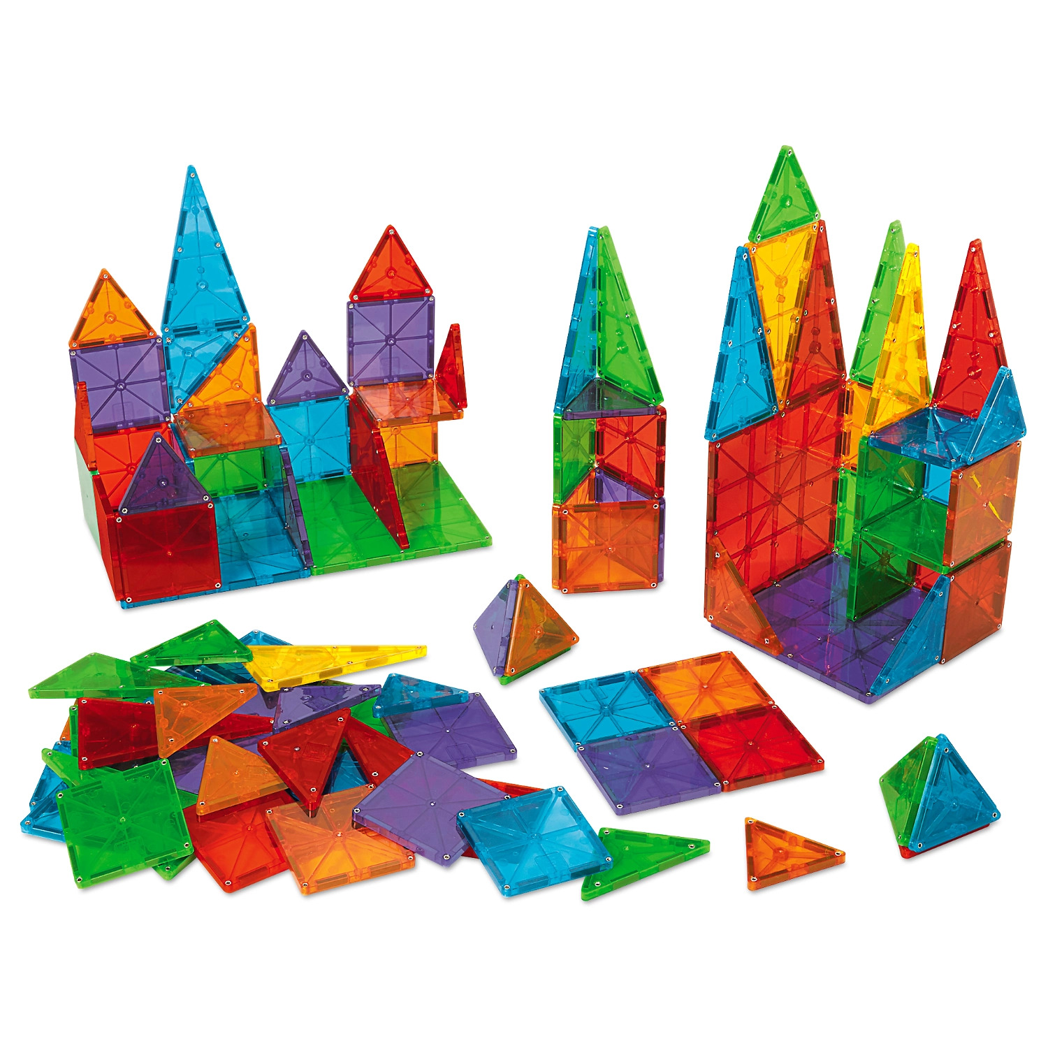 MagnaTiles Master Set (100 Tiles) at Lakeshore Learning 79.99