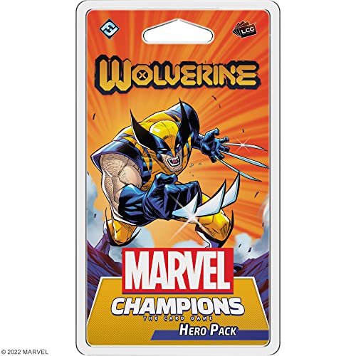 Marvel Champions The Card Game Wolverine HERO PACK - Superhero Strategy Game