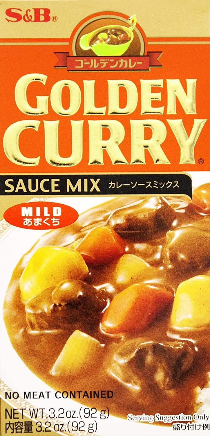 $2.84 w/ S&S: S&B, Golden Curry Sauce Mix, Mild, 3.2 oz at Amazon