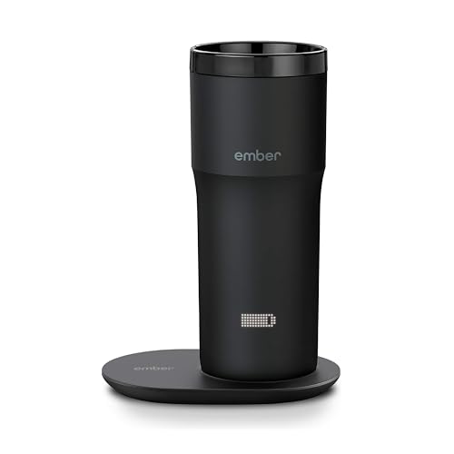 Ember Travel Mug 2+, 12 Oz, Temperature Control Smart Travel Mug, Black ...