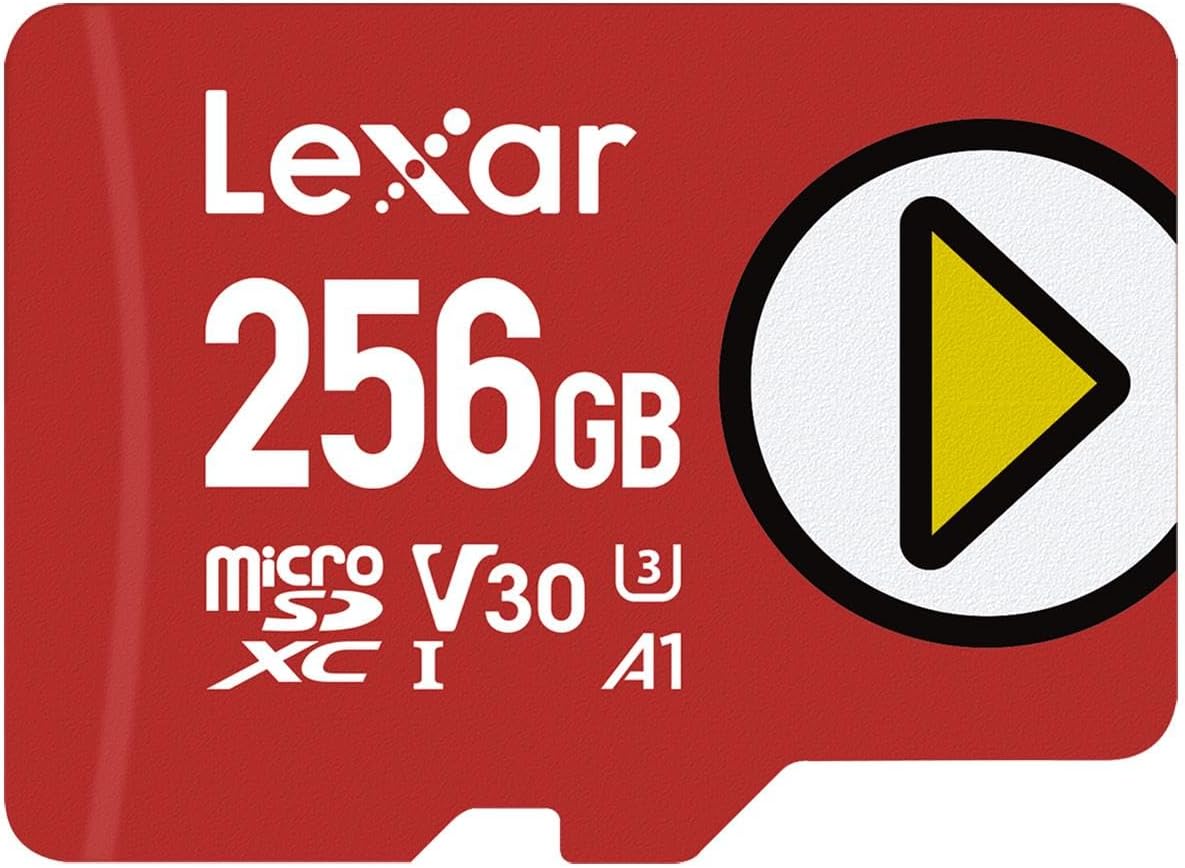 Lexar 256GB PLAY microSD - $17.49 at Amazon