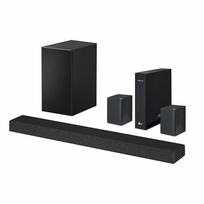 LG SP7R 7.1 Channel High Res Audio Sound Bar with Rear Speaker Kit $99.97 at Costco YMMV