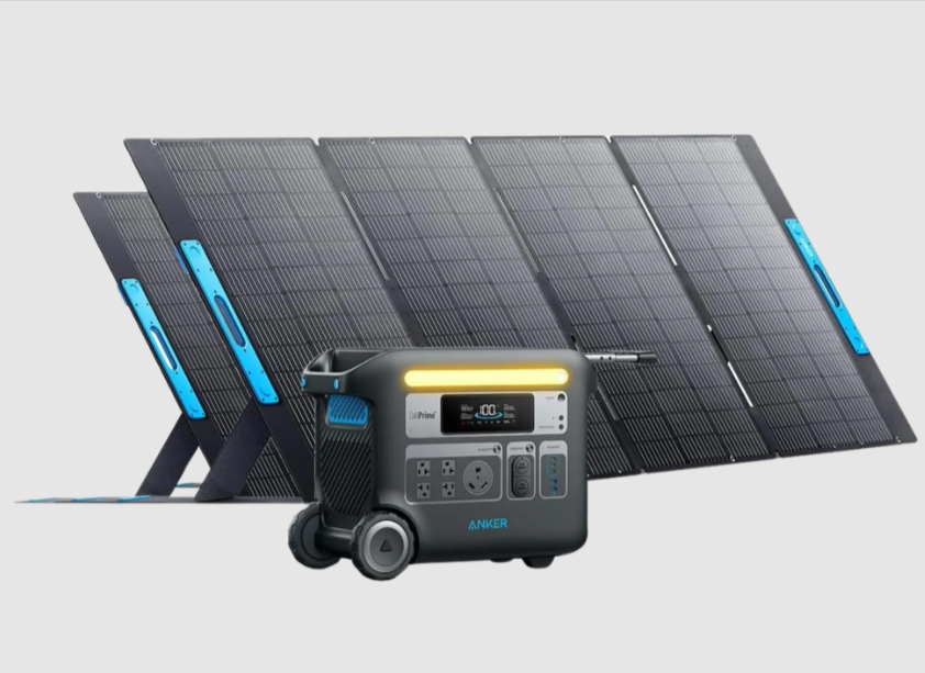 2048Wh Anker SOLIX F2000 LiFePO4 Power Station Solar Generator w/ 2x 400W Solar Panel $2599 + Free Shipping