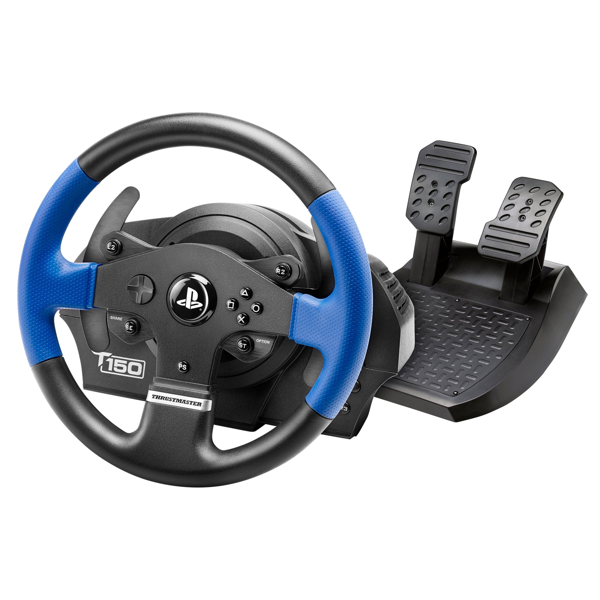 Thrustmaster T150 Racing Wheel and 2 Pedal Set with Shifters for PS4 and PC $129.98 at Walmart