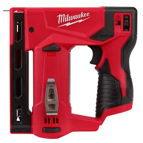 Milwaukee m12 Stapler and x2 3AH 12v batteries, online only $129 at Ace Hardware