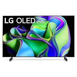 Select Target Stores: 42" LG OLED42C3PUA C3 4K OLED evo Smart TV (2023 Model) $360 (In-Store Only, Limited Locations)