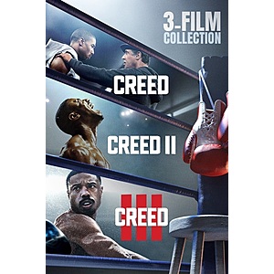 Creed 3-Movie Set - $14.99 at itunes