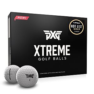 Limited-time deal: PXG Xtreme Golf Balls - The Ultimate Performance Golf Ball for Distance and Control - Pack of 12 - $28.49