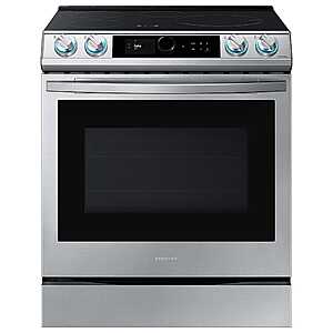 Samsung Slide-In Induction Range - $999.99 with Best Buy Plus/Total - $1049.98 for new members Model# NE63T8911SS