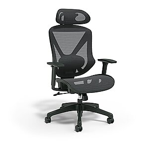 Staples Dexley Ergonomic Mesh Swivel Task Chair (Black) $119.99 (grey or blue) $129.99 (Amazon or Staples)