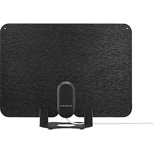 Amplified indoor antenna 60 mile range $10.99 ( open box) YMMV at Best Buy