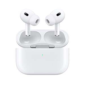 Apple AirPods Pro 2, Wireless Earbuds, Active Noise Cancellation, Hearing Aid Feature $179.99 at Costco